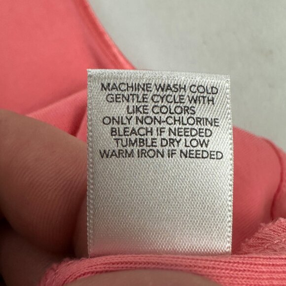 Christopher & Banks Womens Sleeveless Tank Top Size XL Pink 100% Cotton - Picture 5 of 5